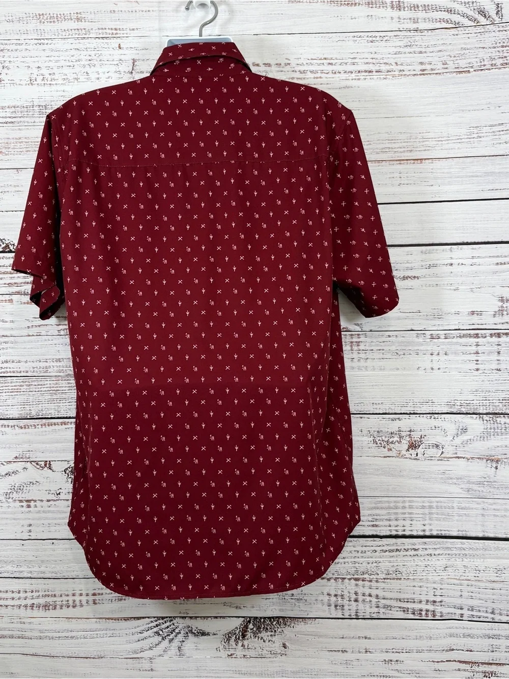 Dixxon Flannel Co Low Rider Red Tool Print Button Short Sleeve Shirt